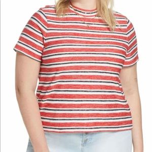BP x  Claudia Suldewski Striped Short Sleeve Tee